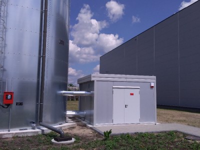 Kontener pompowni hydrantowej