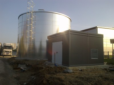 Kontener pompowni hydrantowej