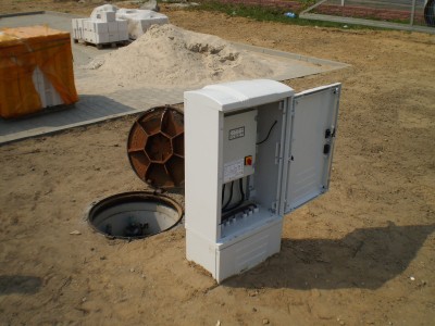 Szafa zasilająco - sterownicza
przepompowni ścieków